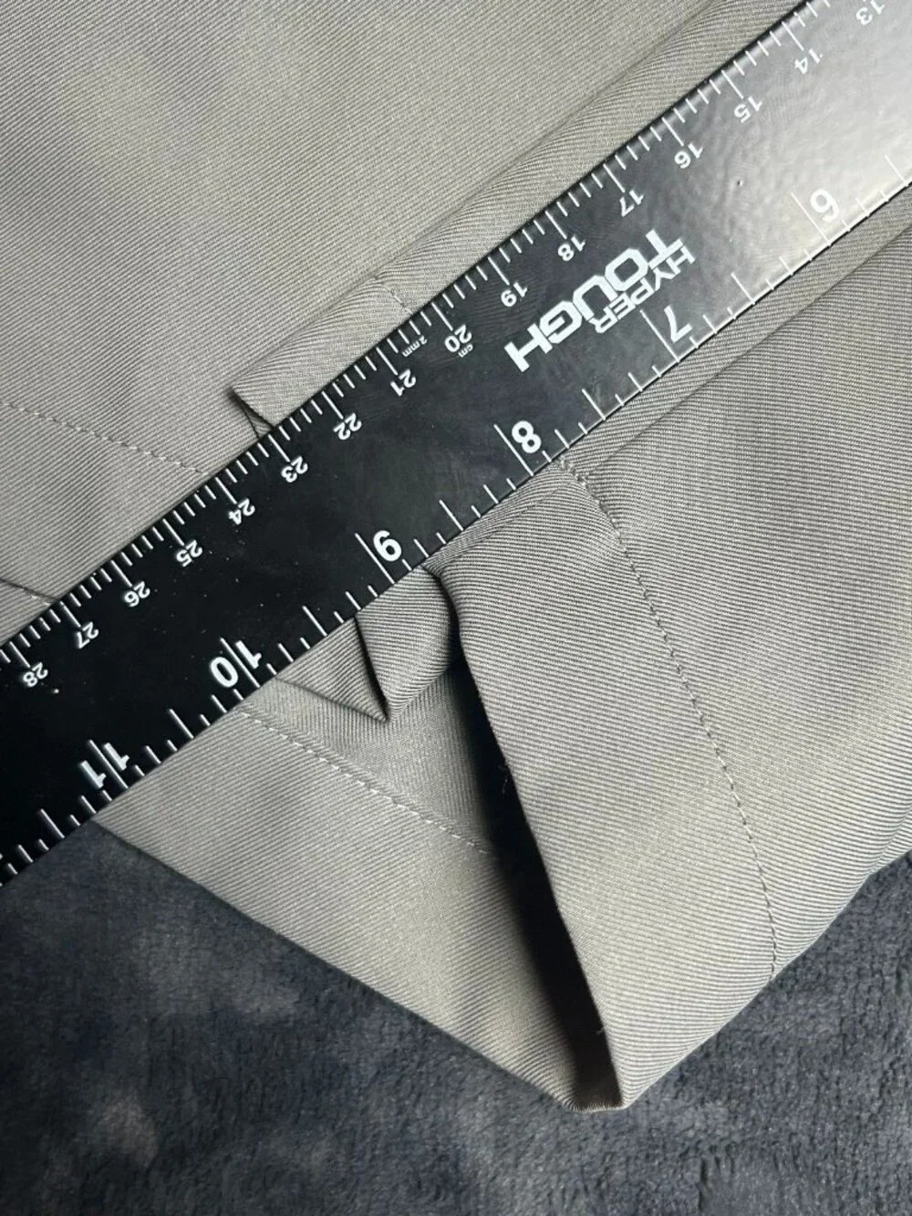 Peter Millar Performance Golf Shorts 38 Light Gray 100% Polyester